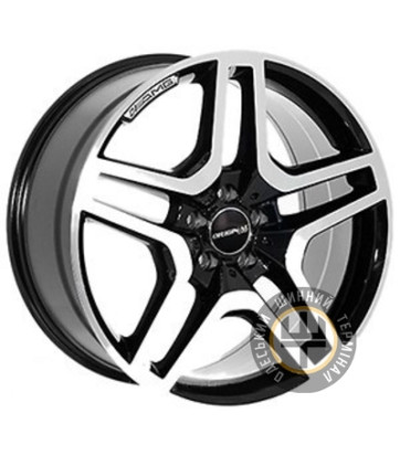 Zorat Wheels BK852 8.5x19 5x112 ET45 DIA66.6 Black polished (Черный с полированной лицевой частью)