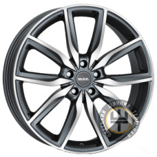 Mak Allianz 8x20 5x120 ET30 DIA72.6 Gun Metallic - Mirror Face
