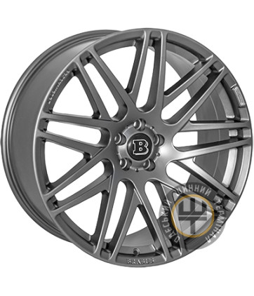 JH QC1157 10x22 5x112 ET35 DIA66.6 Matt Grey Polished (Матовый графитовый с полированной лицевой частью)
