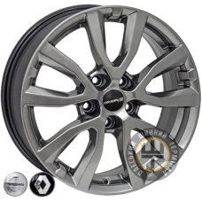 Zorat Wheels BK5504 7x17 5x110 ET40 DIA65.1 Hyper black (Насыщенный черный, иногда темно-серебристый)