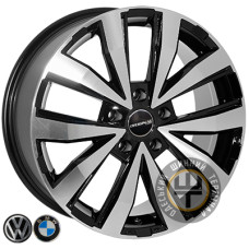 Zorat Wheels 7779 7.5x18 5x120 ET43 DIA74.1 Black polished (Черный с полированной лицевой частью)