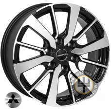 Zorat Wheels 7763 7.5x18 6x139.7 ET38 DIA67.1 Black polished (Черный с полированной лицевой частью)