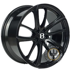 Replica Bentley BN1040L 9.5x21 5x112 ET41 DIA57.1 Gloss Black (Черный глянец)