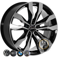 ZF FE185 8.5x19 5x112 ET28 DIA66.6 Black