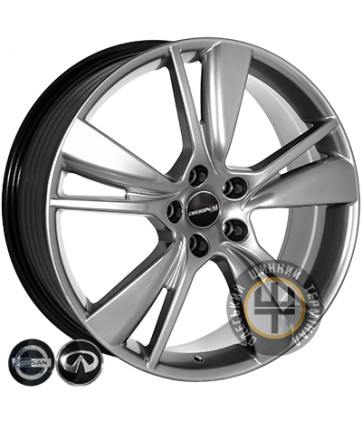 ZF FR722 8x20 5x114.3 ET50 DIA66.1 Hyper black (Насыщенный черный, иногда темно-серебристый)
