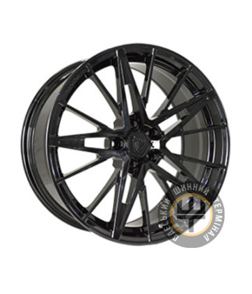 Vissol Forged F-1036 10x20 5x112 ET19 DIA66.5 Gloss Black (Черный глянец)