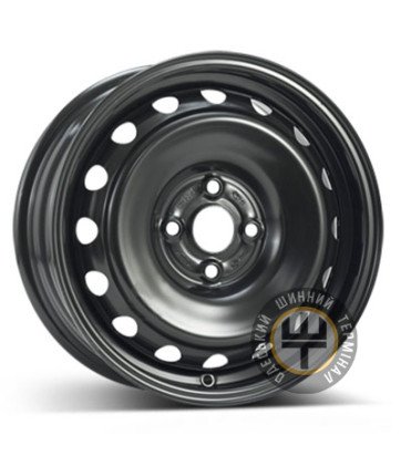 Steel Trebl X40039 5.5x15 4x100 ET45 DIA54.1 Black