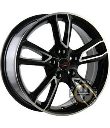 Replica LegeArtis Mazda MZ73 7x17 5x114.3 ET50 DIA67.1 Black full polish