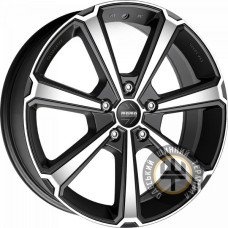 Momo Legend 7x17 5x108 ET43 DIA72.3 Black Matt Polished (Черный матовый полированный)