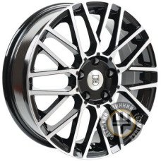 Tech Line TL 739 6.5x17 4x100 ET0 DIA0 Black Diamond (Черный глянцевый)