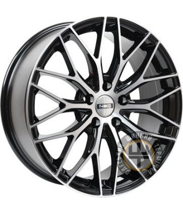 Tech Line TL 740 7x17 5x112 ET40 DIA66.6 Black Diamond (Черный глянцевый)