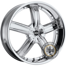 Mi-tech M-103 7.5x18 5x114.3/120 ET40 DIA74.1 Черный, полированные спицы