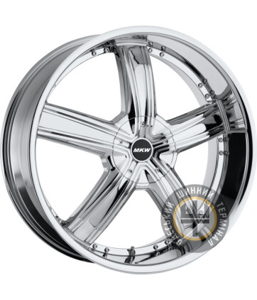 Mi-tech M-103 7.5x18 5x114.3/120 ET40 DIA74.1 Черный, полированные спицы