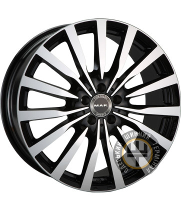 Mak KRONE 9x20 5x112 ET50 DIA66.6 Black Mirror (Черное зеркало)