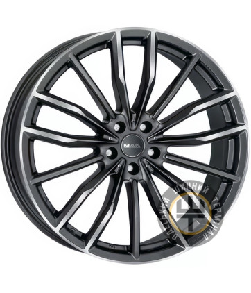 Mak Rapp 10.5x20 5x112 ET40 DIA66.6 Gun Metallic - Mirror Face