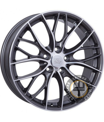 WSP Italy BMW (W678) Main 8x19 5x120 ET52 DIA72.6 Anthracite polish