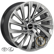 Zorat Wheels BK5716 7.5x17 5x114.3 ET32 DIA60.1 Hyper black (Насыщенный черный, иногда темно-серебристый)