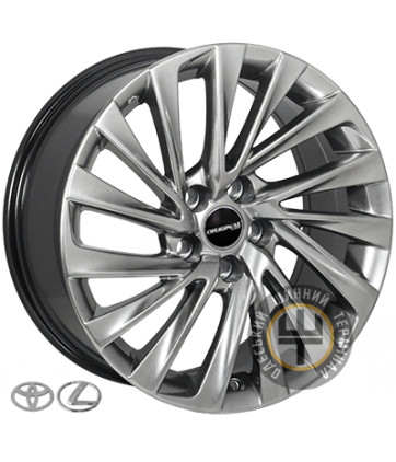 Zorat Wheels BK5716 8x18 5x114.3 ET32 DIA60.1 Hyper black (Насыщенный черный, иногда темно-серебристый)