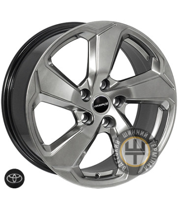 ZF QC5190 7.5x17 5x114.3 ET35 DIA60.1 Hyper black (Насыщенный черный, иногда темно-серебристый)