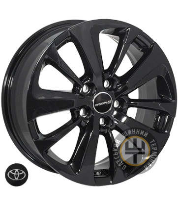 ZF TL0512 7x17 5x114.3 ET39 DIA60.1 Черный с алмазной механической обработкой лицевой поверхности