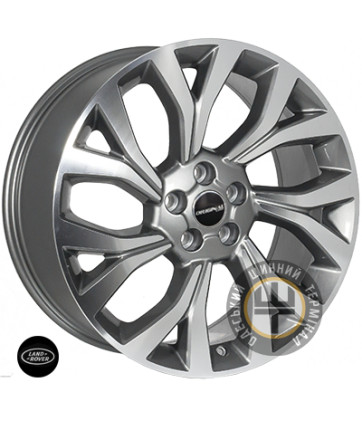 ZF TL7159 9.5x21 5x120 ET49 DIA72.6 Gun metal full polish (Темно-серый с полированным ободом)