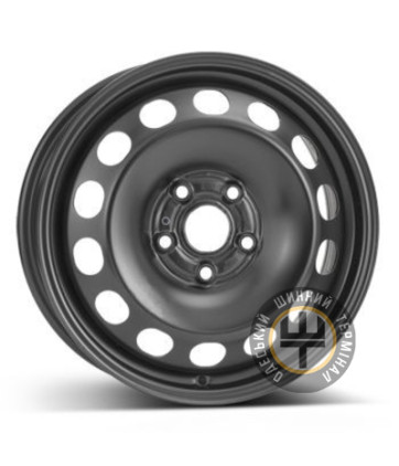 ALST (KFZ) 9915 Volkswagen 6.5x16 5x112 ET50 DIA57.1 Black