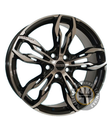 Replica Land Rover  GT 5104 8.5x20 5x120 ET50 DIA72.6 Black Matt (Черный матовый)