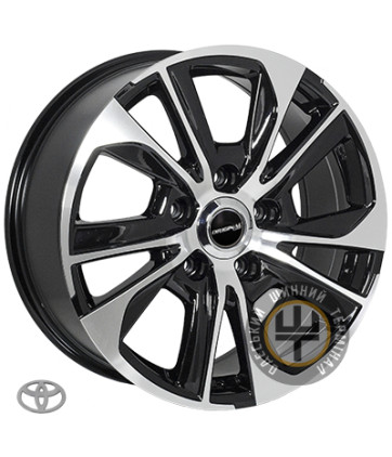 Zorat Wheels BK5756 8.5x20 5x150 ET45 DIA110.2 Black polished (Черный с полированной лицевой частью)