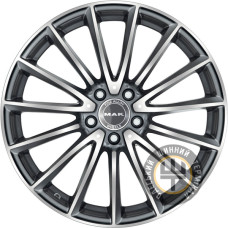 Mak Komet 8x18 5x112 ET33 DIA66.6 Gun Metallic - Mirror Face