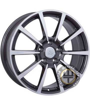 WSP Italy Porsche W1055 LEGEND 11x20 5x130 ET70 DIA71.6 Anthracite polish