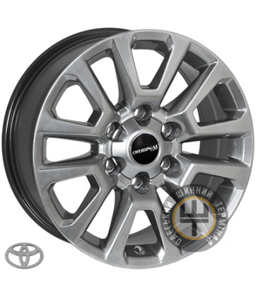 ZF TL1057NW 7.5x17 6x139.7 ET25 DIA106.1 Hyper black (Насыщенный черный, иногда темно-серебристый)