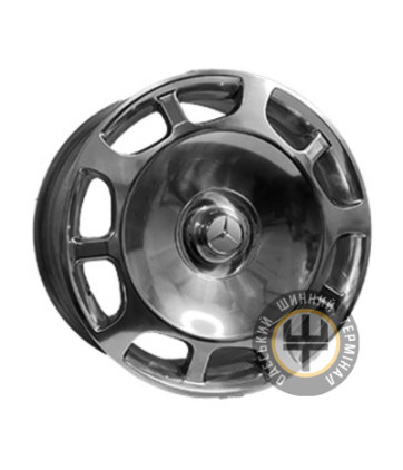Replica MR891 9.5x20 5x112 ET43.5 DIA66.6 Polish (полированный метал)