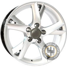 Replica Skoda (CT1334) 8x18 5x112 ET39 DIA66.6 Hyper Silver (Cупер серебро)