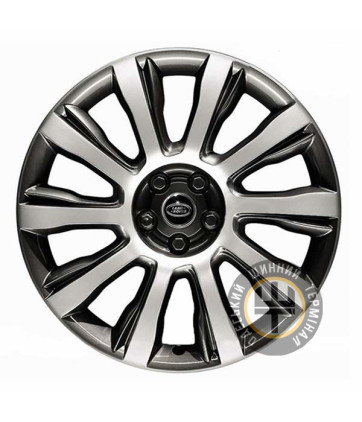 Replica Range Rover GT ZY2033 8.5x20 5x120 ET45 DIA72.6 Серый, полированные спицы и обод