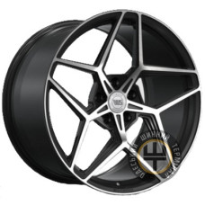 WS FORGED WS2125 10x20 5x120 ET20 DIA66.9 Satin black with machined face