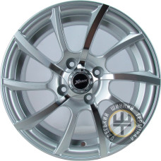 X-Race AF-14 6.5x16 5x108 ET50 DIA63.3 Silver full polish