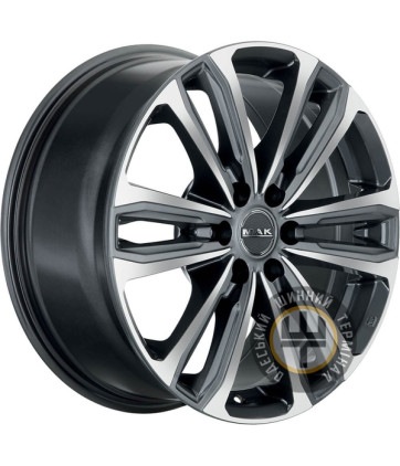 Mak Safari 6 8.5x20 6x139.7 ET50 DIA95.1 Gun Metallic - Mirror Face