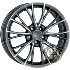 Mak Mark 7.5x18 5x112 ET48 DIA66.6 Gun Metallic - Mirror Face