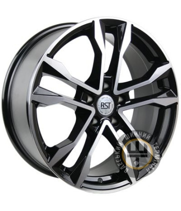 Tech Line RST.068 8x18 5x114.3 ET50 DIA60.1 Black Diamond (Черный глянцевый)