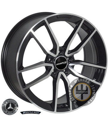 Zorat Wheels BK5461 8x18 5x112 ET43 DIA66.6 Black polished (Черный с полированной лицевой частью)