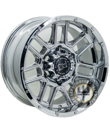GT LGS22 8x15 6x139.7 ET-10 DIA110.5 Chrome