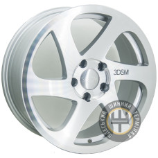 GT 695 7.5x17 5x108 ET40 DIA73.1 SM Серебристый металлик
