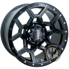 GT LGS30 9x17 6x139.7 ET0 DIA110 Black Matt (Черный матовый)