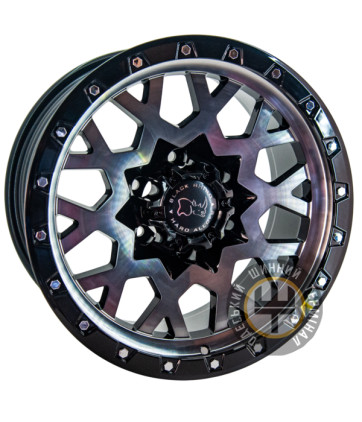 GT LGS31 9x17 6x139.7 ET0 DIA110 Черный с алмазной механической обработкой лицевой поверхности