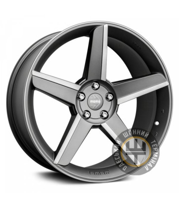Momo Stealth 9.5x19 5x120 ET42 DIA72.6 Anthracite polish