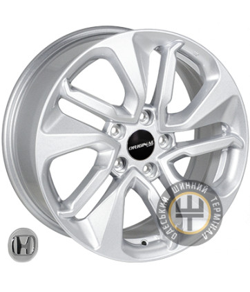 JH HP657 7.5x17 5x114.3 ET45 DIA64.1 Silver (Серебро)