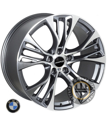 Zorat Wheels BK5734 11x20 5x120 ET37 DIA74.1 Black