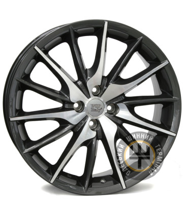 WSP Italy Alfa Romeo (W254) FiRe MiTo 7x17 4x98 ET39 DIA58.1 Anthracite polish