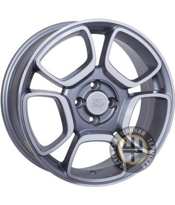 WSP Italy Fiat (W157) Forio 7x17 4x100 ET37 DIA56.6 Anthracite polish