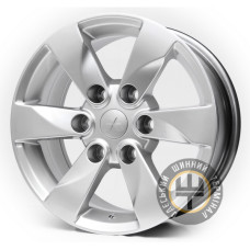 Replica Mitsubishi L189 9x20 6x139.7 ET40 DIA67.1 Hyper Silver (Cупер серебро)